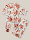 Pijama Orange Garden con Accesorios