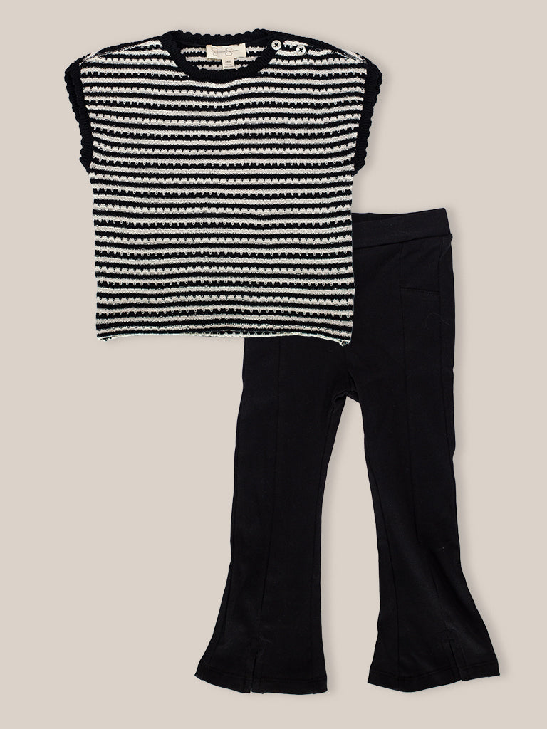 Set Stripes- Negro