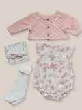 Set Flowers and Ribbons