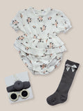 Romper Peplum Blooms