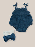 Romper Faux Denim