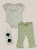 Set Floral Squares