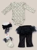 Set Black and Tulle